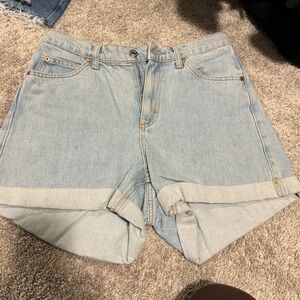 top shop shorts